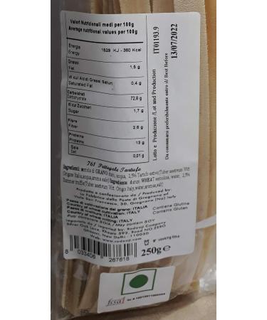 "Pettegole" Pasta with Truffle 250gr - Buy Online on GoSupps.com