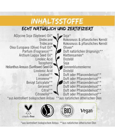 Sante Natural Cosmetics Family Repair Hair Oil - Vegan Organic Olive & Climbing Seed Oil | 75ml - Buy Online on GoSupps.com