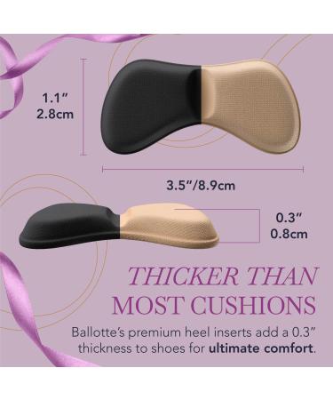 Ballotte Premium Heel Cushion Pads (3M Multicolour - 12 Pack) | Heel Grips/Heel Liners For Women Shoes - Back Of Heel Pads For Shoes That Are Too Big | Shoe Heel Inserts For Women/Men - Buy Online on GoSupps.com