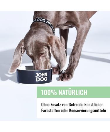 JOHN DOG Berry Adult Beef with Blueberries - Wet Dog Food - 6 x 400 g - Buy Online on GoSupps.com