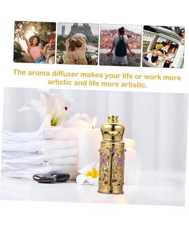 Ipetboom Essential Oil Empty Bottle Essential Oil Bottle Perfume Bottle Vintage Decor Arabic Perfumes for Women Mini Containers Glass Perfume Containers Portable Bottle Filling - Buy Online on GoSupps.com