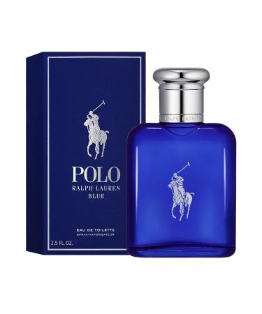 Ralph Lauren - Polo Blue - Eau de Toilette - Men's Cologne - Refillable Cologne Set - With Citrus Sage and Suede - 2.5 Fl Oz Bottle & 5.1 Fl Oz Refill - Buy Online on GoSupps.com