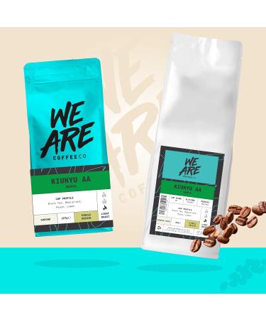 Coffee Ground for Cafetiere 227g Bag Kenya Ground Coffee Black Tea & Fruits Notes 100% Arabica Light Roast AA Grade Speciality Freshly Roasted Single Origin (We Are Coffee Co) Ground Cafetiere 227 g (Pack of 1) - Buy Online on GoSupps.com