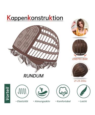 Shop 20 Inch Blonde Wigs for Women | Natural Straight Synthetic Wig with Ponytail | Glueless Cosplay & Daily Party Use | Brown Ombre - Buy Online on GoSupps.com