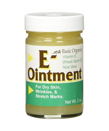 Basic Organics E-Ointment 2 oz (Pack of 6) 2 Ounce (Pack of 6)