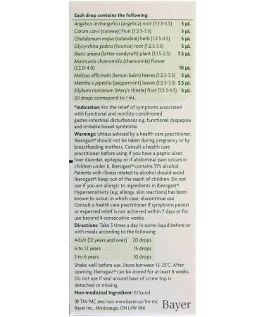 Iberogast 100mL (6 Bottles) - Natural Digestive Relief - Buy Online on GoSupps.com
