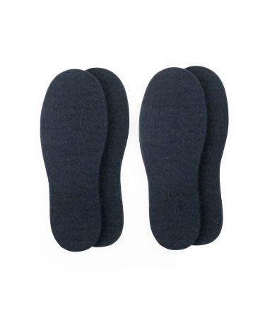 Felt Store Men's Insoles Blue 2 Pack Size 12 - Comfort & Support - Buy Online on GoSupps.com