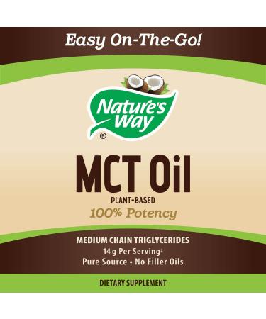 Nature's Way MCT Oil Packets - 18 x 0.5 fl oz (15 ml) - Ideal for Keto & Energy - Buy Online on GoSupps.com