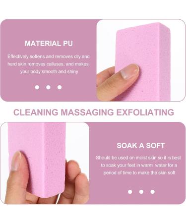 10ST PU Foam Bimsstein - Professional Foot Scrubber for Hard Skin Removal | Effective Pedicure Tool & Pumice Cleaning Device - Buy Online on GoSupps.com
