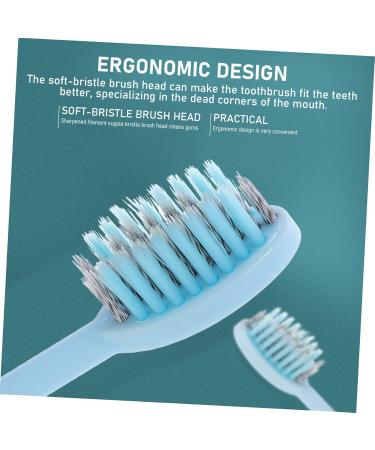 Buy Minkissy Travel Toothbrush Bag - Comfortable Folding Toothbrush for Braces & Tooth Hygiene - Blue (1 Pack) - International Shipping Available - Buy Online on GoSupps.com