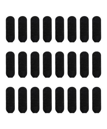 Frcolor 60pcs Self Adhesive Sandpaper for Foot Care Callus and Cuticle Removal Pedicure Accessories
