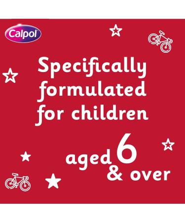 Calpol SixPlus Sugar-Free Strawberry Flavour Suspension 80ml | For 6+ Years - Buy Online on GoSupps.com