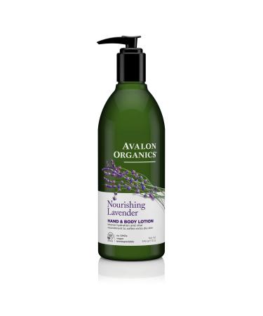 Avalon Organics Nourishing Lavender Hand & Body Lotion 12 oz. (Pack of 2) - Buy Online on GoSupps.com