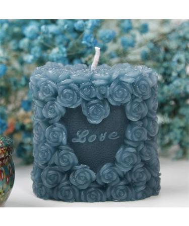 3D Rose Silicone Candle and Soap Molds - Perfect for Wedding, Birthday, Valentine's Day - Buy Online on GoSupps.com