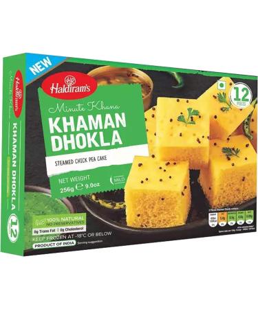 Haldiram's Khaman Dhokla | 256G | Dhokla | Ready to Eat | 100% Fresh | Indian Origin - Buy Online on GoSupps.com