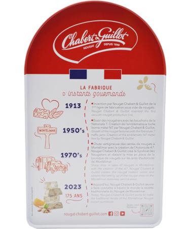 Nougat Chabert Et Guillot Borne Metallic Nougat from Mont limar Soft 250 g - Buy Online on GoSupps.com