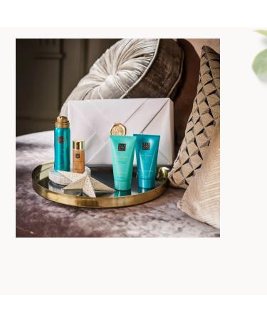 Rituals Soothing Treat Gift Set - The Ritual of Karma | Shower Foam Body Cream Peeling & Oil - International Shipping - Buy Online on GoSupps.com
