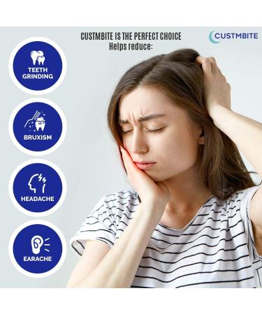 CustMbite Pink Night Guard (2 Pack) - Made in USA - Teeth Grinding Nightguard - Buy Online on GoSupps.com