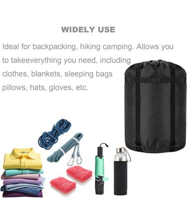 Borogo Compression Stuff Sack 36L 2-Pack - Waterproof Organizer for Camping, Hiking, Backpacking - Travel Storage Bag for Sleeping Bags and Clothes - Buy Online on GoSupps.com