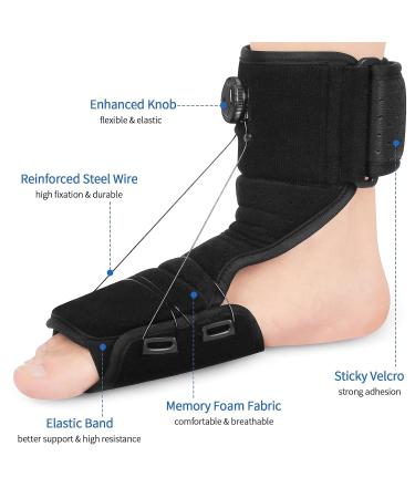 Plantar Fasciitis Night Splint | Adjustable Relief for Men & Women | International Shipping Available - Buy Online on GoSupps.com