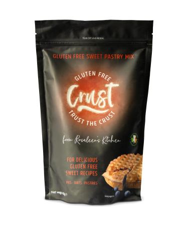 Gluten Free Sweet Shortcrust Pastry Mix by CRUST - Easy-To-Use Baking Mix for Fresh Tarts at Home - Crumbly & Golden Gluten Free Pie Crust With Incredible Texture - 450g Pack Makes 1 Large Fruit Pie