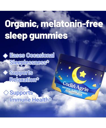 CodinAgrin Natural Sleep Gummies for Adults - Non-Habit Forming Sleep Support Supplement Containing Natural Ingredients Let Me Sleep Gummies for Restful Nights 60 Count - Buy Online on GoSupps.com