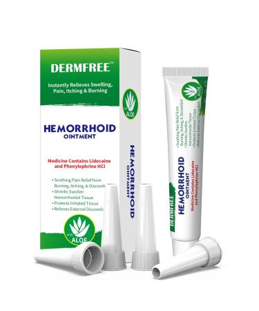 Hemorrhoid Ointment Care Instantly Relieves Swelling Pain Itching Burning and External Discomfort Helps to Protect Irritated Tissue 1.5Oz (1.5 Oz (Pack of 1) 1.5 Ounce (Pack of 1)