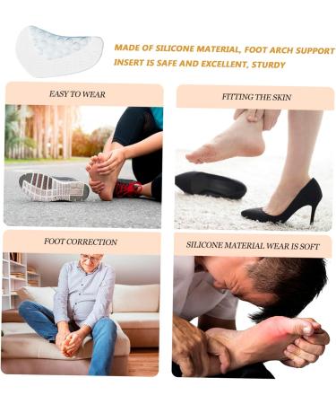 Arch Support Insoles - Self-Adhesive Comfortable Inserts for Kids | 1 Pair Foot Support Pads | International Shipping Available - Buy Online on GoSupps.com