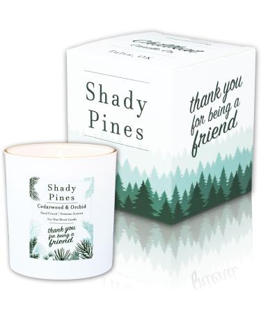 Shady Pines Candle Thank You for Being a Friend Cedarwood and Orchid