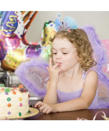 WHAVEL 2 Pack Cute Hair Bows for Girls - Diamond Crown Princess Hair Clips Set for Kids - Buy Online on GoSupps.com