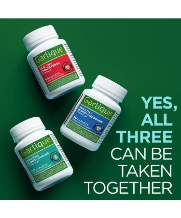 Garlique Garlic Extract Supplement Healthy Blood Sugar Formula Blood Sugar Support 6000 mcg allicin Odorless & Vegan 60 Caplets - Buy Online on GoSupps.com