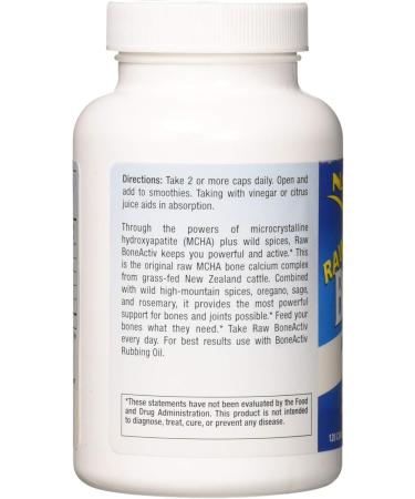 NORTH AMERICAN HERB & SPICE BoneActiv - 120 Capsules - Bone & Joint Support - MCHA Sage Rosemary Oreganol P73 Oregano Oil - Non-GMO - 30 Servings - Buy Online on GoSupps.com