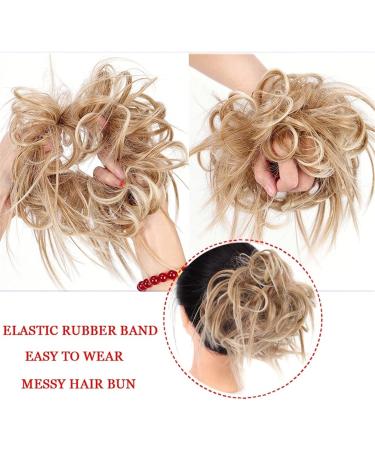Hair Bun Messy Bun Hair Slice Ponytail Hair Extensions with Elastic Rubber Band Synthetic Fluffy Bun Women Wig Hair Bun Hair Extension Hair Piece (Color : 0013) - Buy Online on GoSupps.com