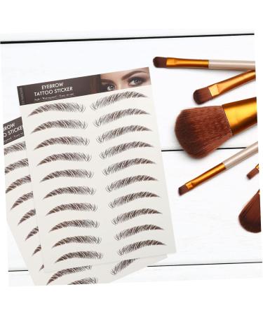 FOMIYES 45 sheets Eyebrows Shaping Temporary Imitation Transfers Hairlike Eyebrow Sticker False Artificial - Buy Online on GoSupps.com