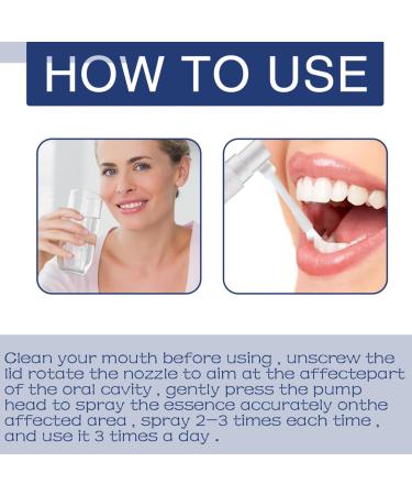 Toothache Relieving Spray Tooth Pain Relief Toothache Relief Pain Spray for Dental Pain Relief Tooth Numbing Spray Toothache Pain Relief for Adult Strong Pain Relief for Toothache Gum Pain Spray - Buy Online on GoSupps.com
