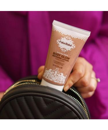 Fake Bake Bronzy Babe Body Glow Tinted Moisturizer - 2oz | Vegan Formula Skincare for Women & Men - Buy Online on GoSupps.com