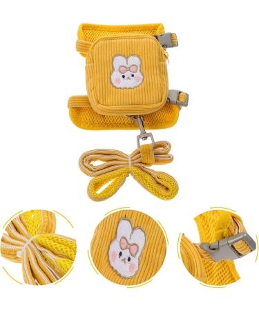 Balacoo 3pcs Pet Backpack Doggie Backpack Pet Saddle Bag Puppy Backpack Harness Chain Ring Hedging - Buy Online on GoSupps.com