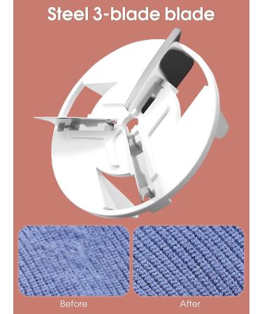 Buy Wasaga Electric Lint Remover - Fast & Effective Fabric Razor for Sweaters & Clothing - Anti-Pilling & Hair Bale Cutter (Pink) | International Shipping - Buy Online on GoSupps.com