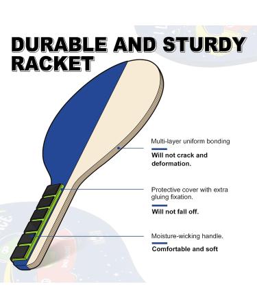 Paddle Ball Set for Beach Paddle Ball Game for Adults Kids Family Active Games Outdoor Indoor Beach Lawn Backyard Dinosaue - Buy Online on GoSupps.com