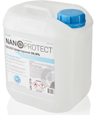 Nanoprotect Isopropanol 99.9% - 5L High-Purity IPA Cleaner for Household & Electronics | Made in Germany | International Shipping Available - Buy Online on GoSupps.com