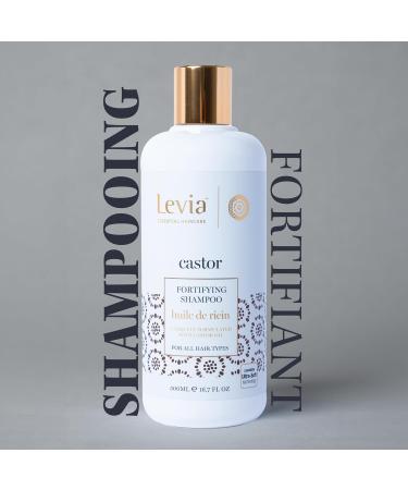 Levia | Fortifying Shampoo with Castor Oil | Strengthens and Stimulates Hair Growth | Fights Breakage | Promotes Hair Growth | For all hair types | 500ml - Buy Online on GoSupps.com