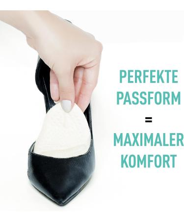 Magictes Invisible High Heel Pads for Women | Super Soft Gel Insoles | Anti-Slide Coating & Sweat Absorbing Comfort - Buy Online on GoSupps.com