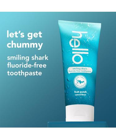 hello Variety (Unicorn Strawberry Dragon) Kids Toothpaste Bundle with Smiling Shark Fluoride Free Fruit Punch Toothpaste 4.2 Ounce - Buy Online on GoSupps.com