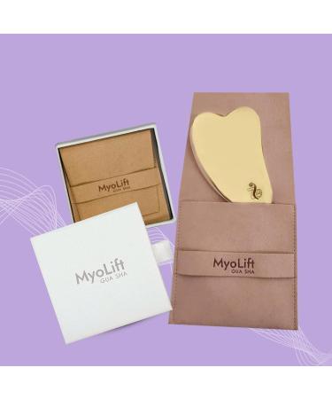 Buy Gua Sha Facial Tools | Ayurvedic Bronze Kansa Guasha for Anti-Aging Lymphatic Drainage & Skin Toning - Buy Online on GoSupps.com