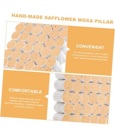 Collbath 54st Moxibustion Support - Handmade Yellow Moxa Stick for Circulation | Premium Chinese Moxa Herbs - Buy Online on GoSupps.com