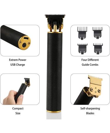Unisex Hair Trimmer Kit - Cordless Rechargeable & Waterproof with Guide Combs for Men - International Shipping Available - Buy Online on GoSupps.com