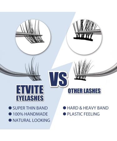 D.I.Y. 48pcs 14mm Spikes Style Lash Clusters | Individual D Curl Eyelash Extensions for Reusable, Long Lasting, Natural Wispy Look - Buy Online on GoSupps.com