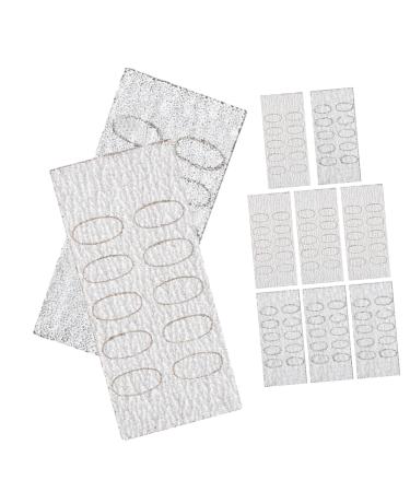 Healeved 10 Sheets grinding disc sanding disc pedicure electric sanding pads polisher Polishing sheet Nail supplies coarse sand dead skin removers