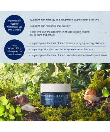 Elensilia Escargot Original Perfect Core Fit Cream, 50ml (1.69fl.oz) Hydrating & Rejuvenating Cream for Soft, Radiant Skin - Buy Online on GoSupps.com