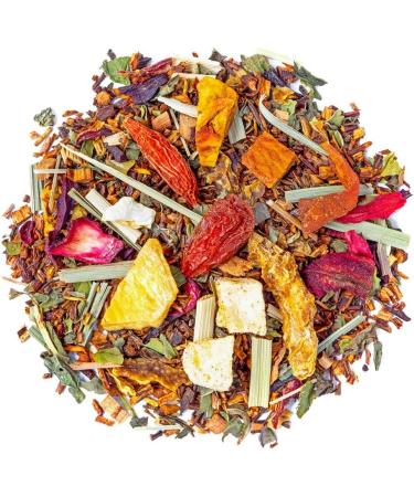  Th s & Traditions African Rooibos Journey | Mango Mint Lemon | 100g Loose Leaf Bag | Certified Organic  - Buy Online on GoSupps.com